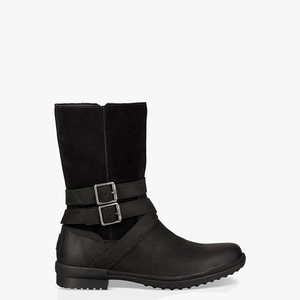 Ugg Lorna Women All-Weather Boots Black (7569UBDQV)